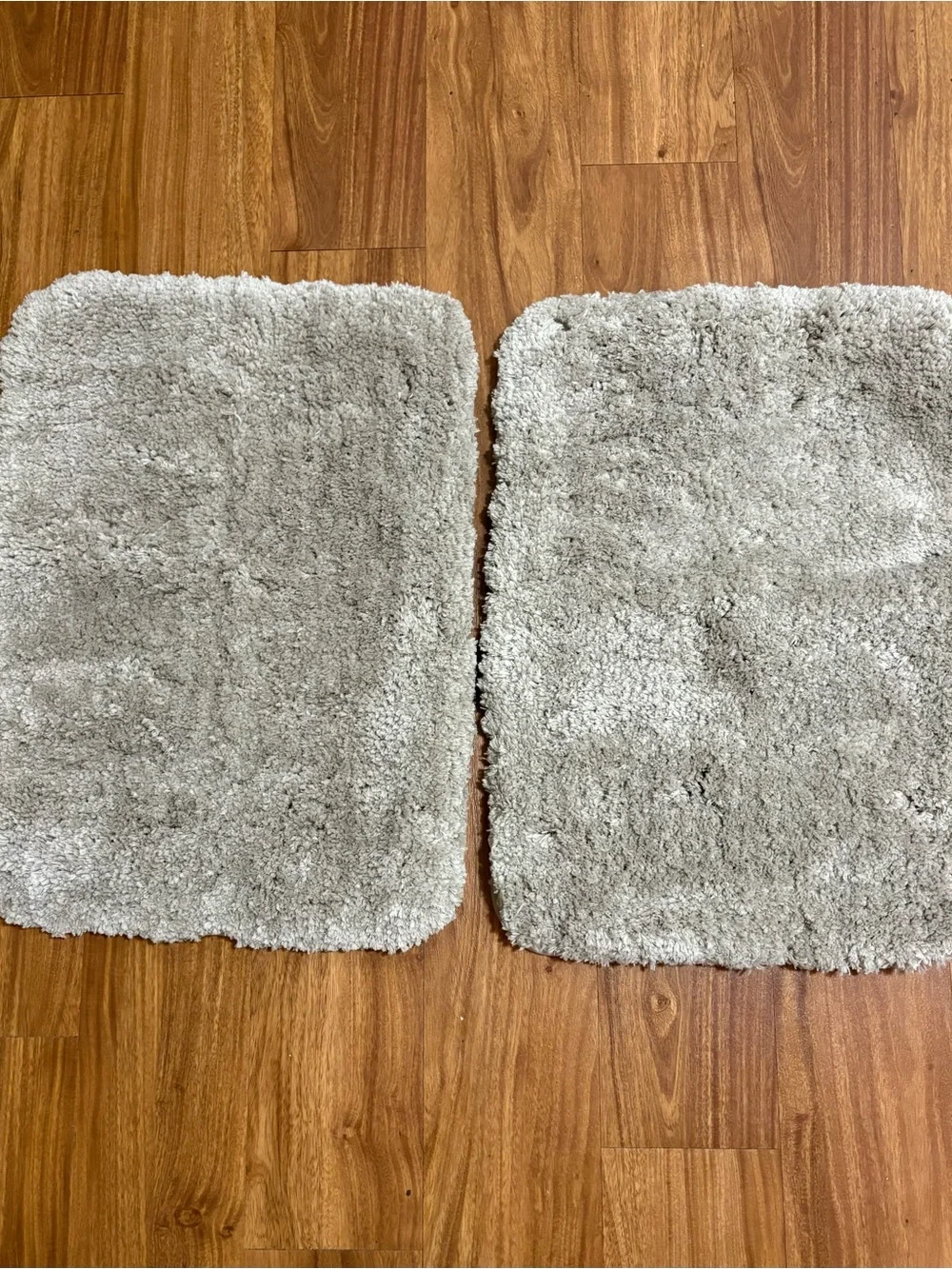 Amazon Plush Taupe Bath Mat - Set of Two